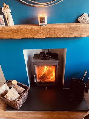 Fireplace- click for photo gallery